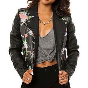 OBEY Sweet Revenge Leather Jacket 🖤 RARE